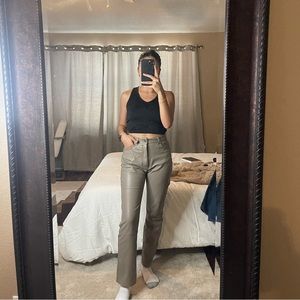 H&M leather pants